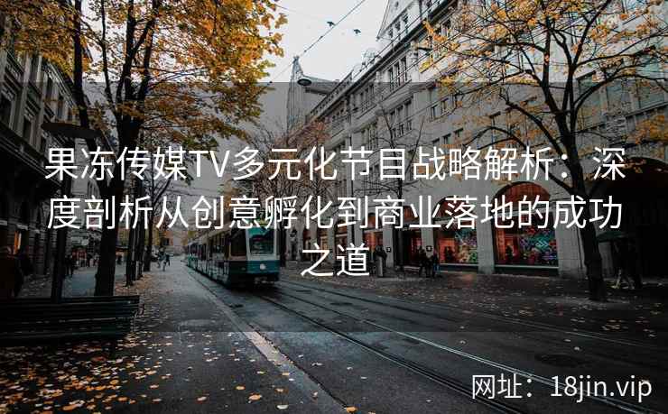 果冻传媒TV多元化节目战略解析：深度剖析从创意孵化到商业落地的成功之道